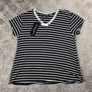 🌸Buy 1 Get 1 Free! Christian Siriano Stripe Shirt
